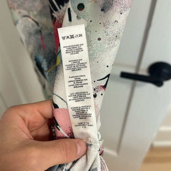 ASOS printed midi shift dress - Picture 7 of 7